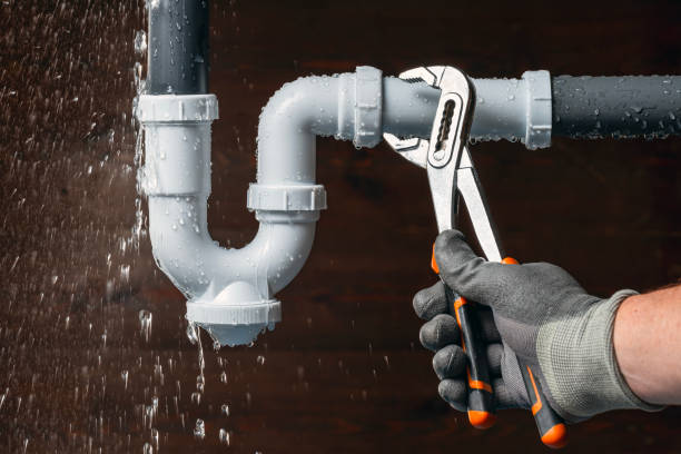 Professional Plumbing technician working in Ore City, TX